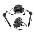 thumbnail image 1 of Front Wheel Hub Assembly and Tie Rod End Kit - Compatible with 1996 - 2000 GMC K3500 1997 1998 1999, 1 of 2