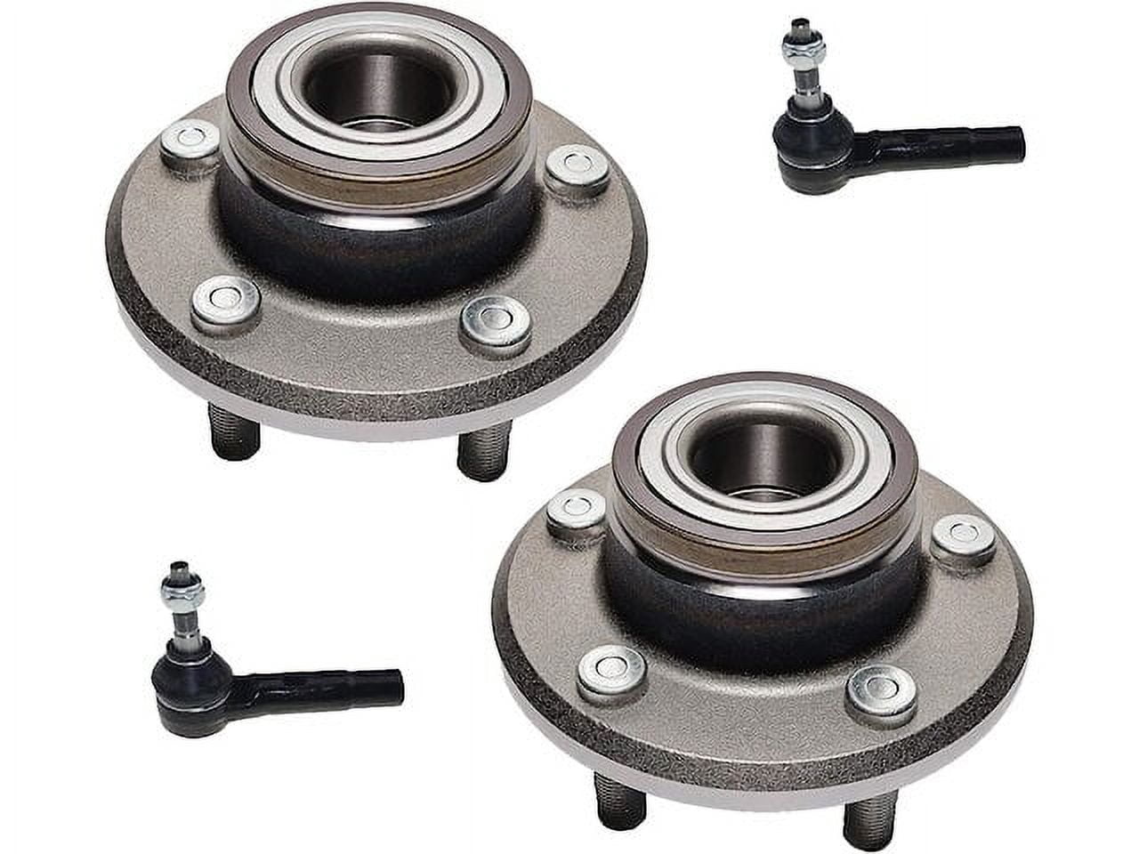 Front Wheel Hub Assembly and Tie Rod End Kit - Compatible with 2006 ...