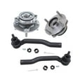 thumbnail image 1 of Front Wheel Hub Assembly and Tie Rod End Kit - Compatible with 2007 - 2012 Nissan Versa 2008 2009 2010 2011, 1 of 2