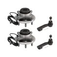 thumbnail image 1 of Front Wheel Hub Assembly and Tie Rod End Kit - Compatible with 2011 - 2014 Ford Expedition 2012 2013, 1 of 2