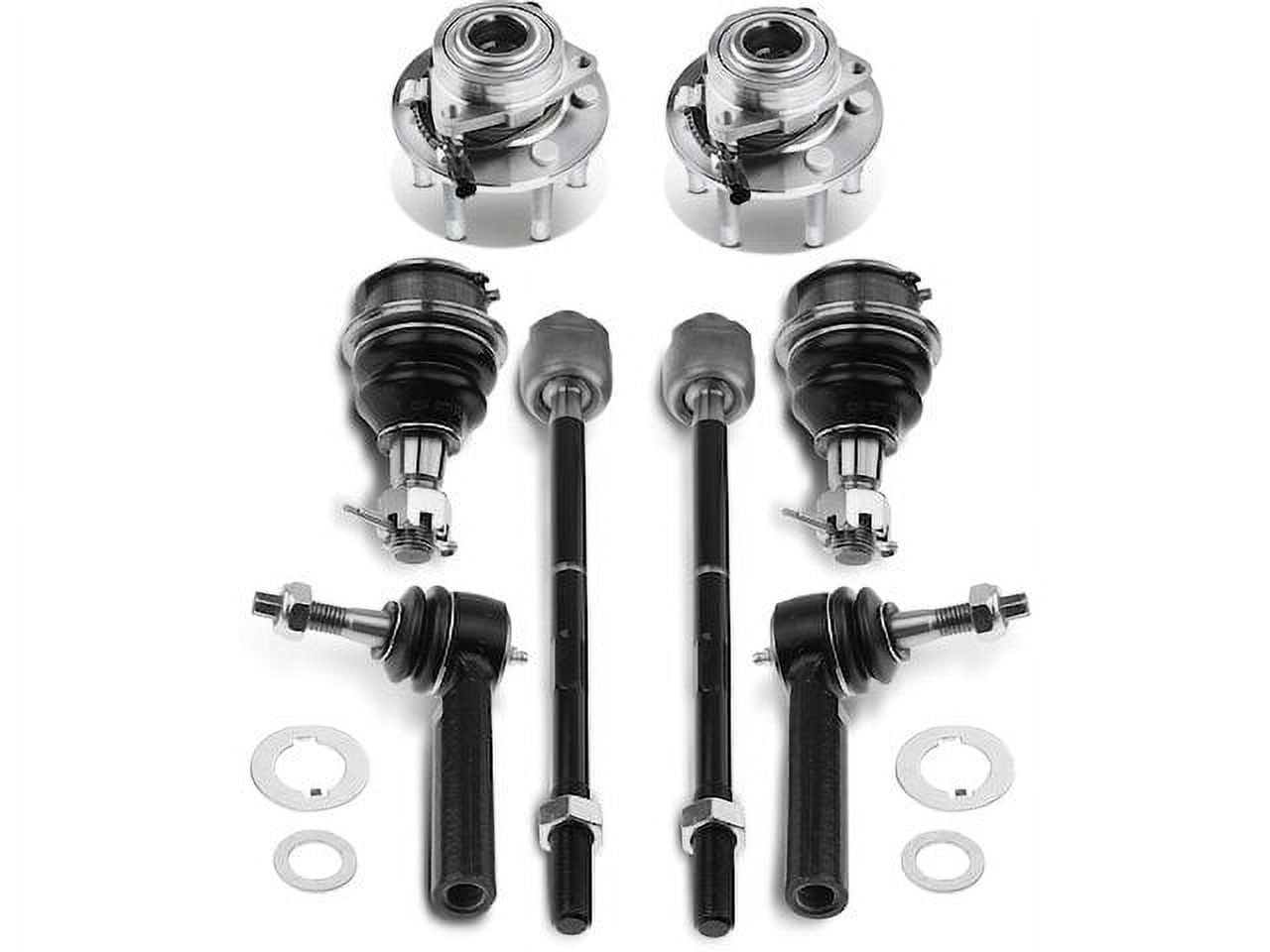 Front Wheel Hub Ball Joint Tie Rod End Kit 8 Compatible with 2007
