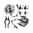 thumbnail image 1 of Front Wheel Hub Ball Joint Tie Rod End Kit - Compatible with 2003 - 2007 GMC Envoy 2004 2005 2006, 1 of 2