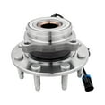 thumbnail image 1 of Set of 4 Front Drilled Slotted Brake Disc Rotors-Wheel Hub Bearing Assembly For 2003 2004 Chevrolet Suburban 2514, 1 of 8