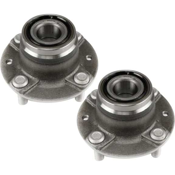 Front Wheel Hub & Bearing Assembly Pair Set For Mazda 90-05 Miata Convertible