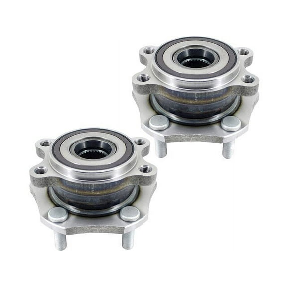 Front Wheel Hub Bearing Assembly - Set of 2 - Compatible with 2014 - 2019 Nissan Rogue AWD, FWD 2015 2016 2017 2018