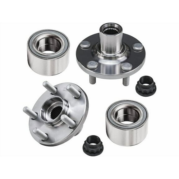 Front Wheel Hub and Bearing Kit - Compatible with 2003 - 2019 Toyota Corolla 2004 2005 2006 2007 2008 2009 2010 2011 2012 2013 2014 2015 2016 2017 2018