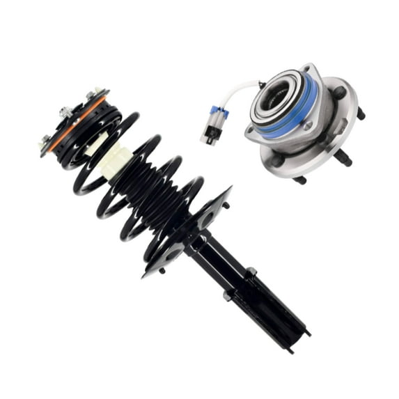 Front Wheel Hub Bearing-Quick Complete Strut For 2001-2003 Oldsmobile Aurora