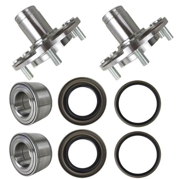 Front Wheel Hub & Bearing & Seal Kit For 2000-2006 Toyota Tundra (4WD 4x4) PAIR
