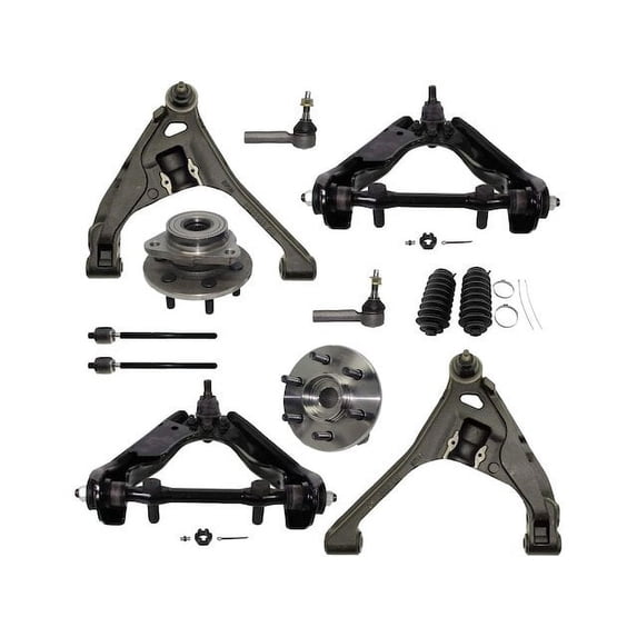 Front Wheel Hub Control Arm Ball Joint Kit - Compatible with 2000 - 2003 Dodge Durango 2001 2002