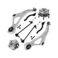 thumbnail image 1 of Front Wheel Hub Control Arm Ball Joint Kit - Compatible with 2016 - 2019 Nissan Maxima 2017 2018, 1 of 2