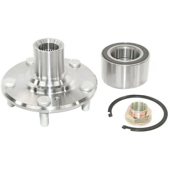 Front Wheel Hub Repair Kit - Compatible with 2006 - 2011 Honda Civic 2007 2008 2009 2010