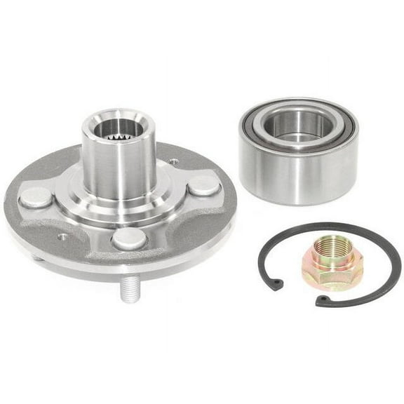 Front Wheel Hub Repair Kit - Compatible with 2009 - 2014 Honda Fit Gas 2010 2011 2012 2013