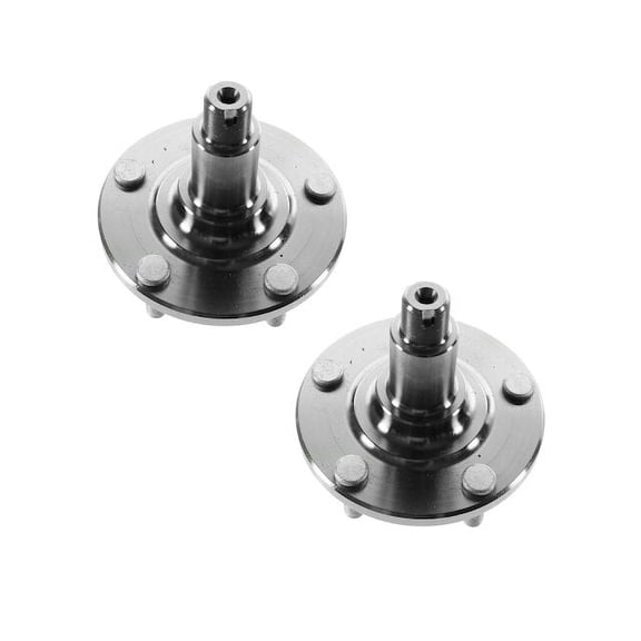 Front Wheel Hub Set 2 Piece - Compatible with 2002 - 2010 SC430 2003 2004 2005 2006 2007 2008 2009
