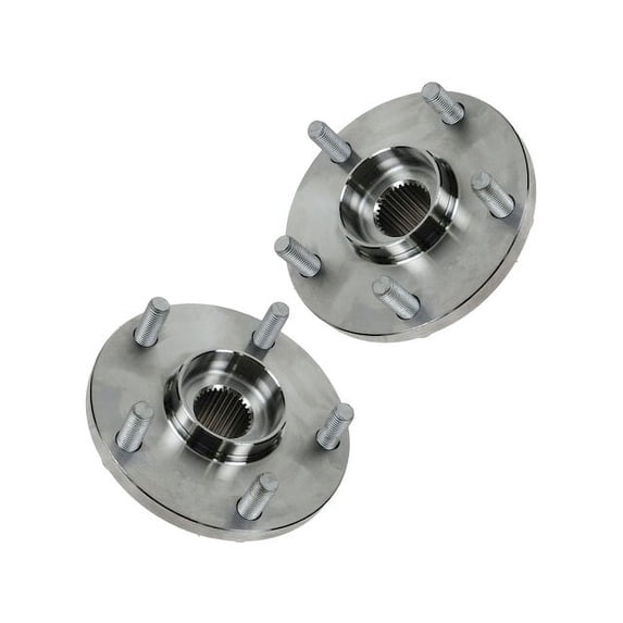 Front Wheel Hub Set 2 Piece - Compatible with 2004 - 2010 Toyota Sienna 2005 2006 2007 2008 2009