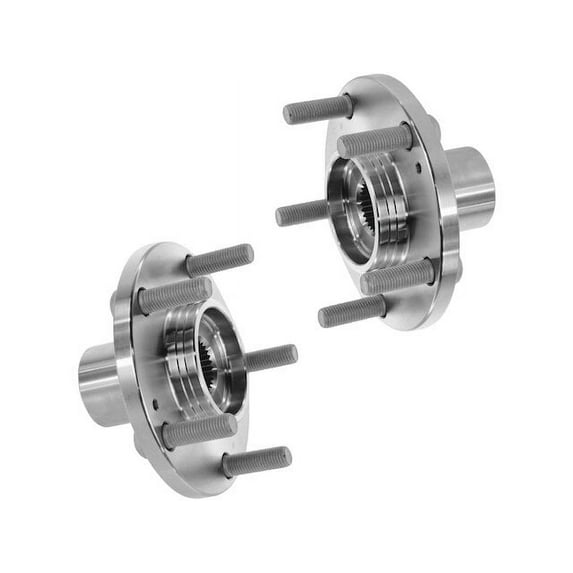 Front Wheel Hub Set 2 Piece - Compatible with 2005 - 2009 Hyundai Tucson 2006 2007 2008