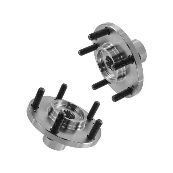 Front Wheel Hub Set 2 Piece - Compatible with 2006 - 2014 Hyundai Sonata 2.4L 4-Cylinder 2007 2008 2009 2010 2011 2012 2013