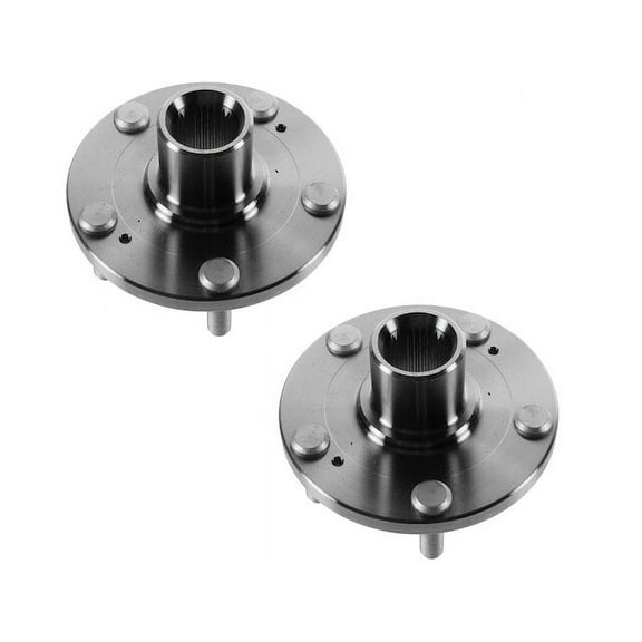 Front Wheel Hub Set 2 Piece - Compatible with 2011 - 2013 Kia Optima 2.0L 4-Cylinder Turbocharged 2012