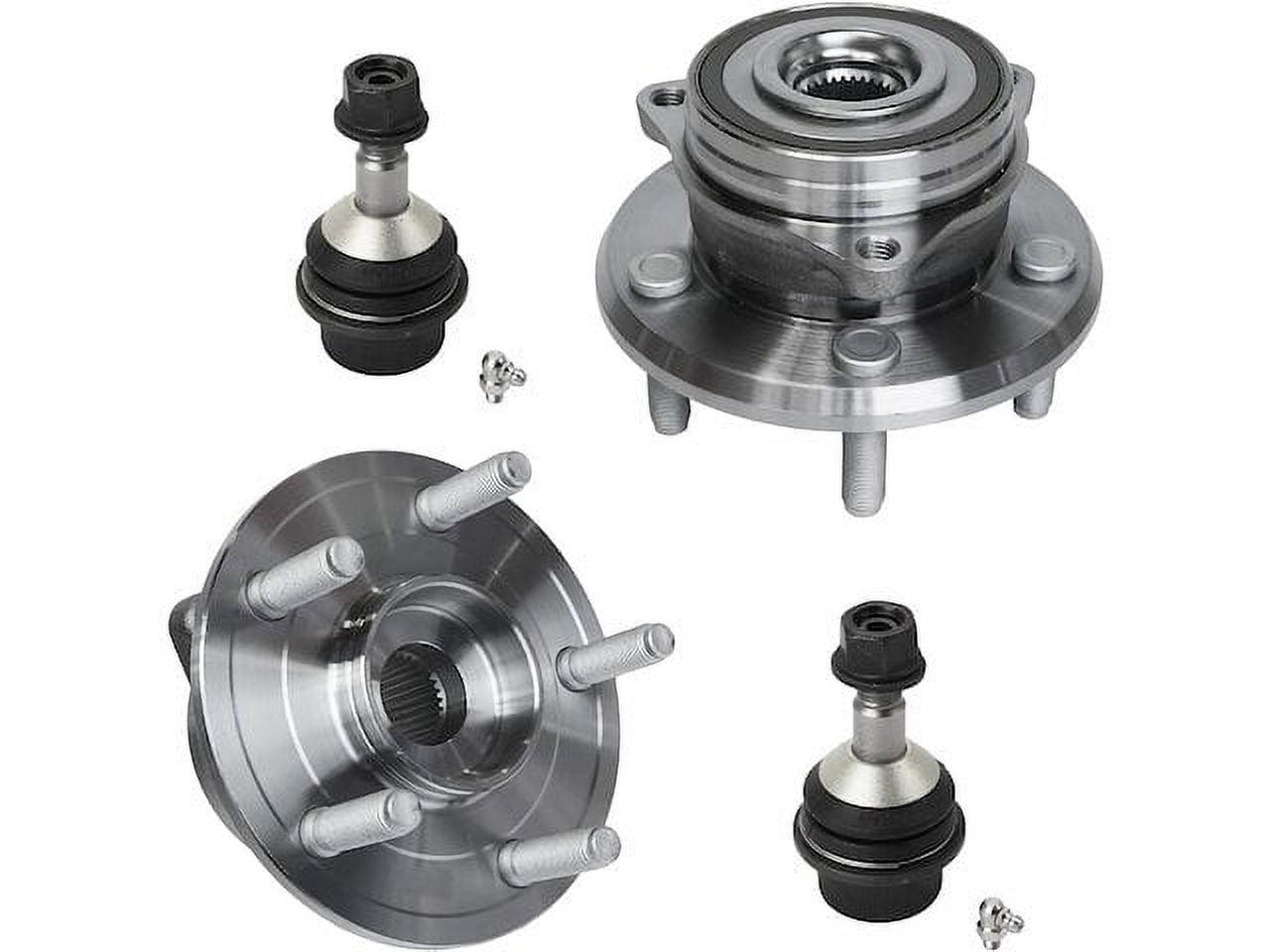 Durango Rear Hub Front Wheel Hub and Ball Joint Kit - Compatible with 2011 - 2020 Dodge ...