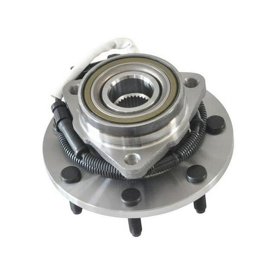 Front Wheel Hub and Bearing Assembly - Compatible with 1997 - 2003 Ford F-150 4WD with 4-Wheel ABS 1998 1999 2000 2001 2002