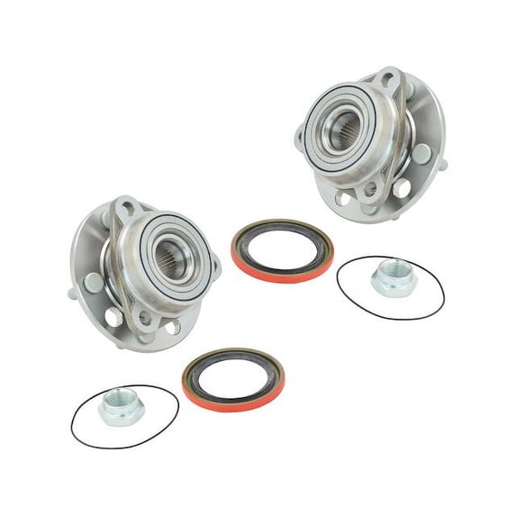 Front Wheel Hub and Bearing Kit 2 Piece - Compatible with 1986 - 1988 Buick Riviera 1987