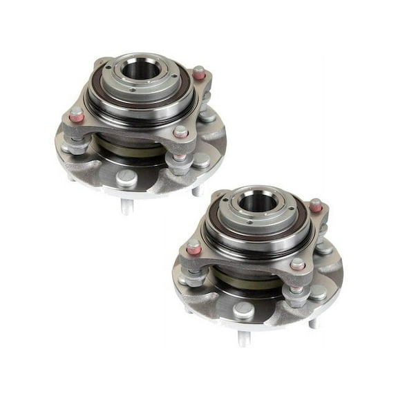 Front Wheel Hub and Bearing Kit 2 Piece - Compatible with 2007 - 2014 Toyota FJ Cruiser RWD 2008 2009 2010 2011 2012 2013