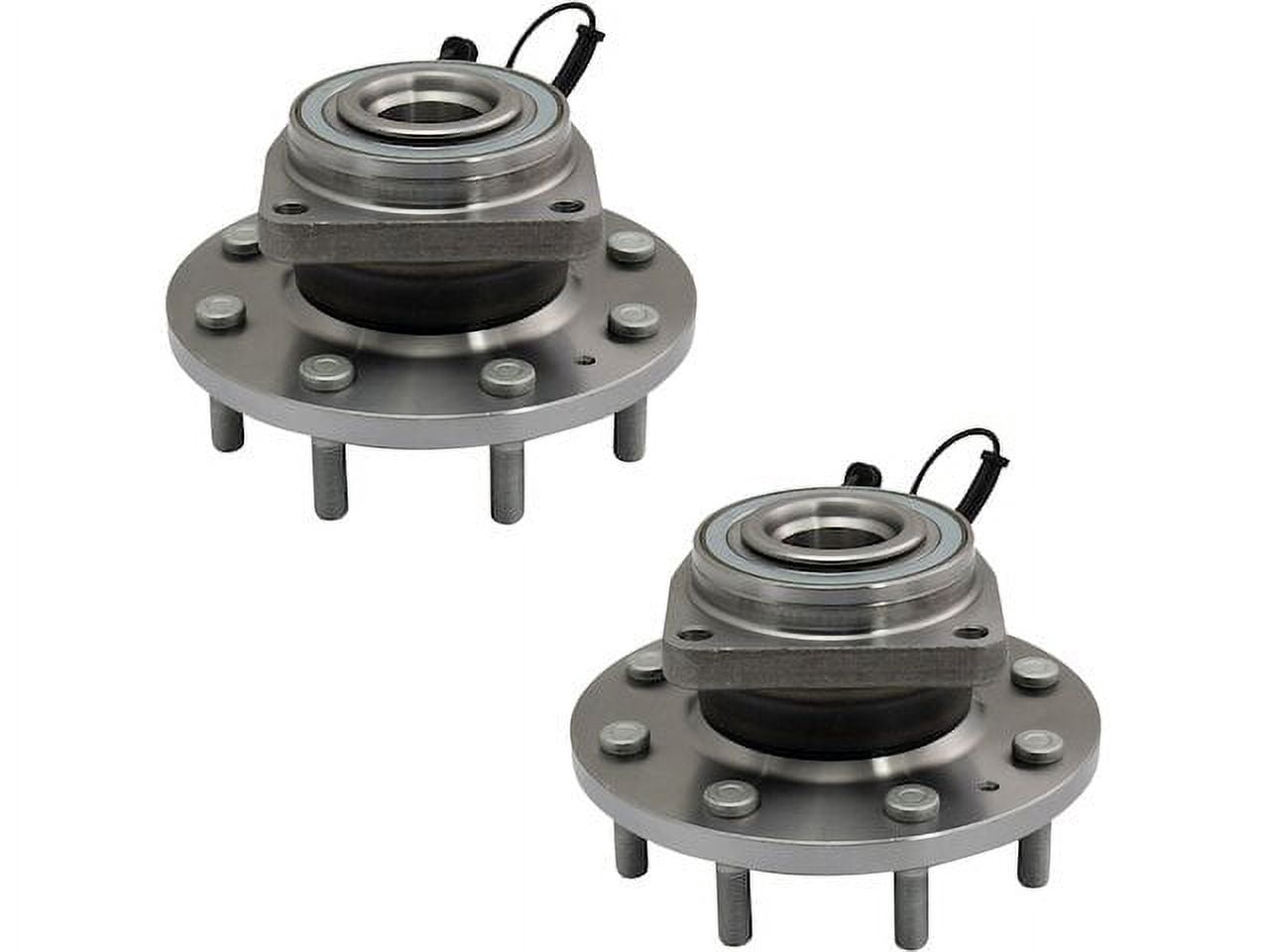 Front Wheel Hub and Bearing Kit 2 Piece - Compatible with 2011 - 2019 GMC Sierra 3500 HD 4WD 2012 2013 2014 2015 2016 2017 2018
