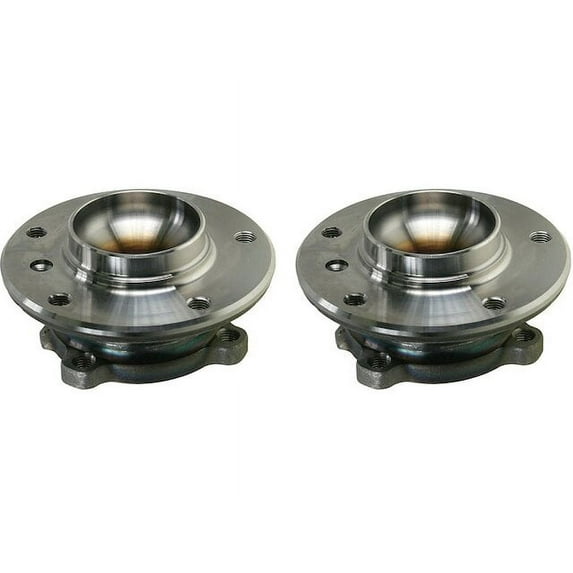 Front Wheel Hub and Bearing Kit 2 Piece - Compatible with 2013 - 2015 BMW X1 sDrive28i 2014