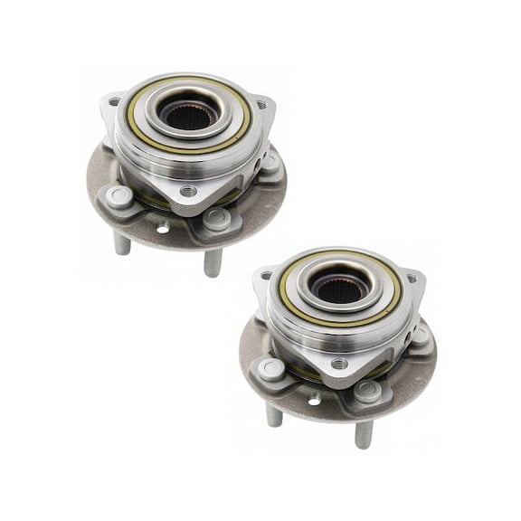 Front Wheel Hub and Bearing Kit 2 Piece - Compatible with 2020 - 2023 Jeep Gladiator 2021 2022