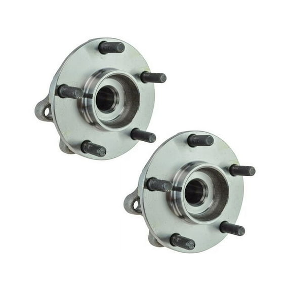 Front Wheel Hub and Bearing Kit 2 Piece Set - Compatible with 2013 INFINITI FX37 RWD