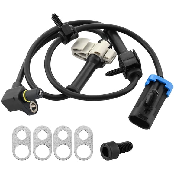Front Wheel Speed ABS Sensor Fits for Chevrolet Express 2500 3500 4500, GMC Savana 2500 3500 4500-Wheel Speed ABS Assembly