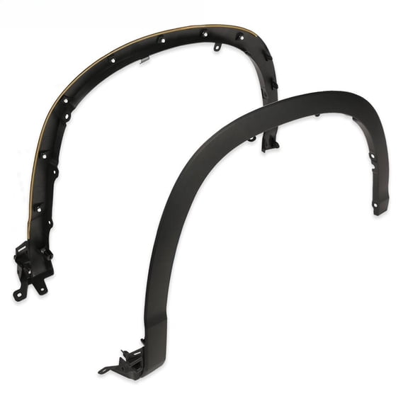 Front Wheel Well Arch Molding Fender Flares Fit For 2014-2019 Toyota Highlander