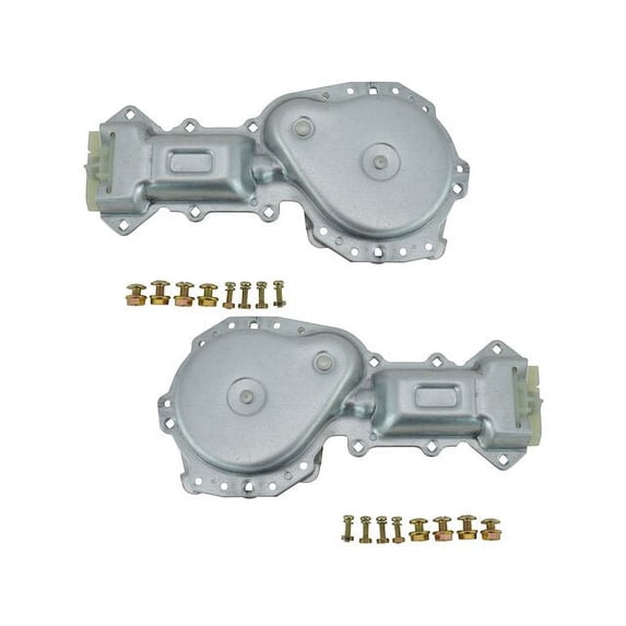 Front Window Motor Set 2 Piece - Compatible with 1980 - 1991 Oldsmobile Delta 88 1981 1982 1983 1984 1985 1986 1987 1988 1989 1990