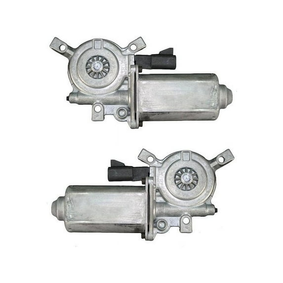 Front Window Motor Set 2 Piece - Compatible with 1999 - 2006 Pontiac Montana 2000 2001 2002 2003 2004 2005