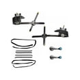 thumbnail image 1 of Front Window Regulator Kit 10 Piece - Compatible with 1981 - 1986 Chevy K10 Suburban 1982 1983 1984 1985, 1 of 2