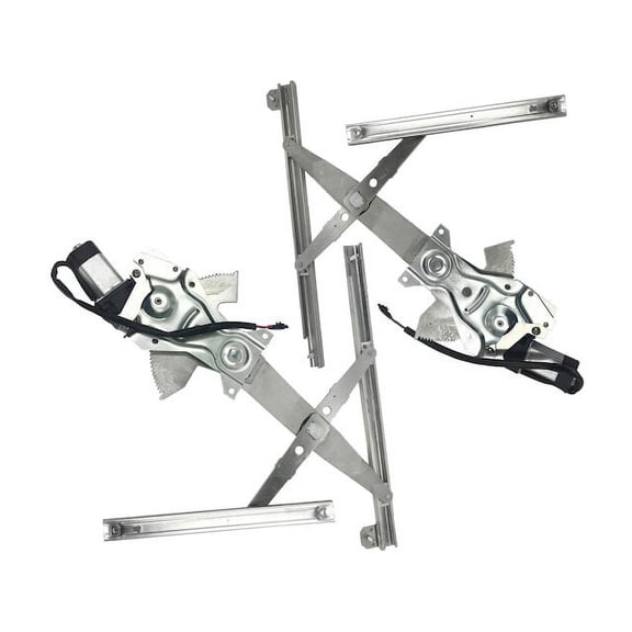 Front Window Regulator Kit - Compatible with 1992 - 1998 Buick Skylark 4-Door 1993 1994 1995 1996 1997