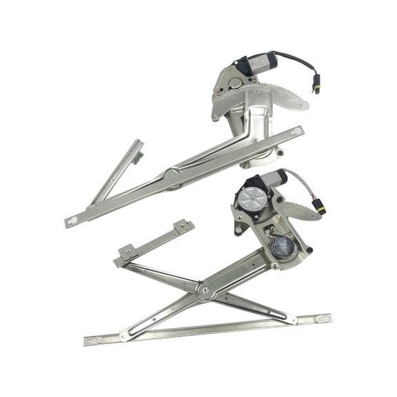 Front Window Regulator Kit - Compatible with 1994 - 2002 Dodge Ram 3500 1995 1996 1997 1998 1999 2000 2001