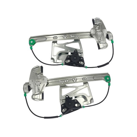 Front Window Regulator Kit - Compatible with 2000 - 2005 Cadillac DeVille 2001 2002 2003 2004