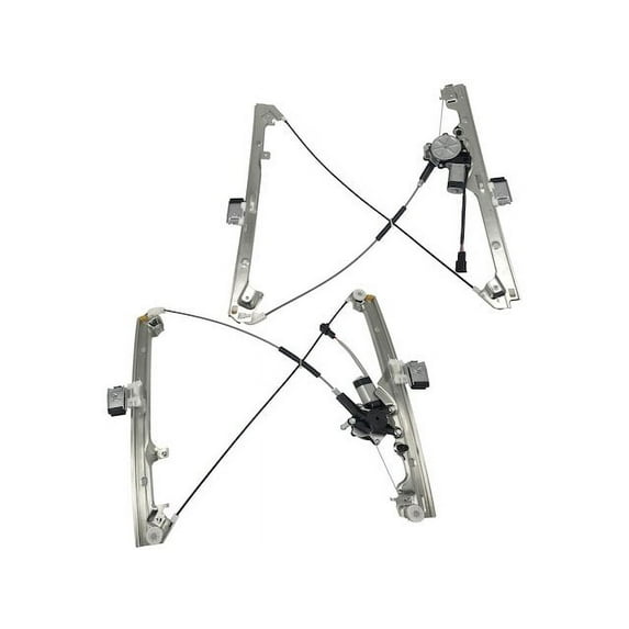 Front Window Regulator Kit - Compatible with 2000 - 2006 Chevy Suburban 1500 2001 2002 2003 2004 2005