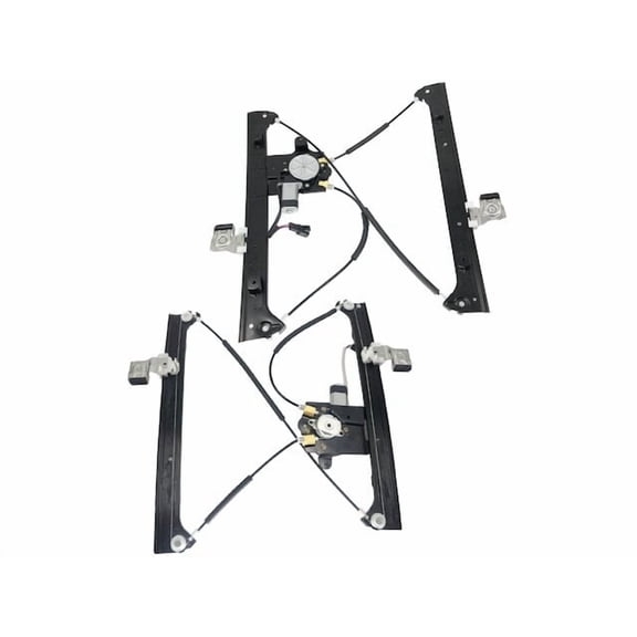 Front Window Regulator Kit - Compatible with 2002 - 2009 Chevrolet Trailblazer - Replacement