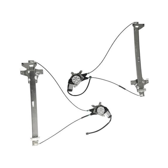 Front Window Regulator Kit - Compatible with 2003 - 2017 Ford E-450 Super Duty 2004 2005 2006 2007 2008 2009 2010 2011 2012 2013 2014 2015 2016