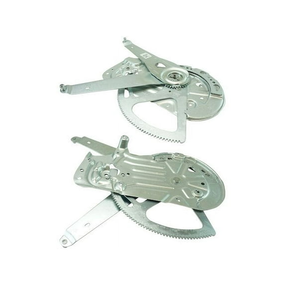 Front Window Regulator Set 2 Piece - Compatible with 1999 - 2006 Volvo S80 2000 2001 2002 2003 2004 2005