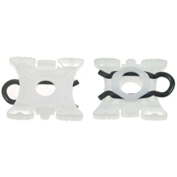 Front Window Regulator Sliding Pivot Set 2 Piece Set - Compatible with 1992 - 1998 BMW 318i 1993 1994 1995 1996 1997