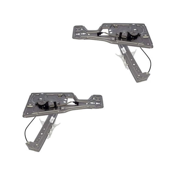 Front Window Regulator and Motor Kit 2 Piece - Compatible with 2005 - 2008 Chevy Equinox 2006 2007