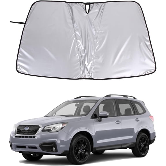 Front Window Sun Shade for Subaru Forester 2013-2018, Front Windshield Sunshade, Sun Visor Blocker