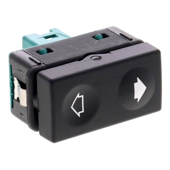 Front Window Switch for BMW 3-Series 1995-1996 Green Plastic