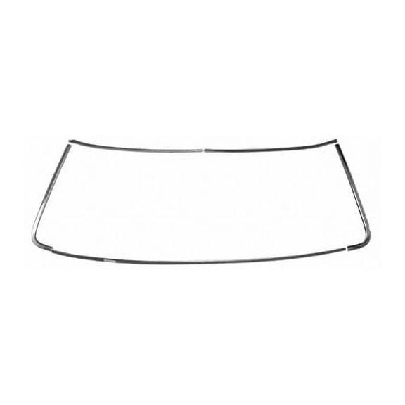 Front Window Trim - Compatible with 1964 - 1967 Oldsmobile Cutlass 1965 1966