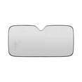 thumbnail image 1 of Front Windshield Sun Shade - Accordion Folding Double-sided Auto Sunshade For Medium And Small Car 51 X 23 Inch (Gray), 1 of 6