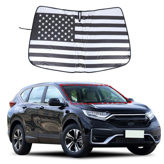 Front Windshield Sunshade for Honda CRV 2017-2022 , Front Window Sun Shade, Foldable Reflective Sun Visor, Screen Shield Cover UV Blocker Protector HeatShield
