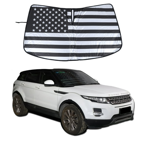 Front Windshield Sunshade For Land Rover Evoque 2012-2018 ,Front Window Sunshade,Foldable Reflective Sun Visor, Screen Shield Cover UV Blocker Protector HeatShield