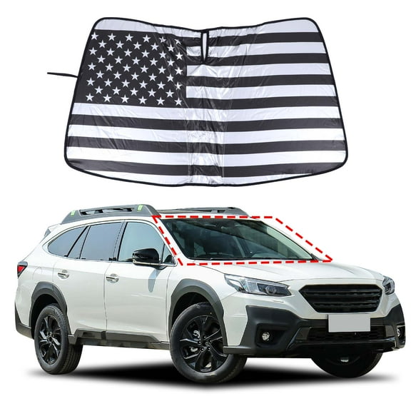Front Windshield Sunshade for Subaru Outback 2020-2024, Front Window Sun Shade, Foldable Reflective Sun Visor, Screen Shield Cover UV Blocker Protector HeatShield